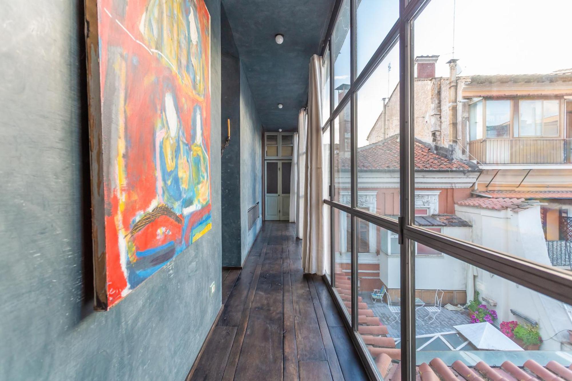 Iconic Apartment With Unique Colosseum View Рим Екстериор снимка
